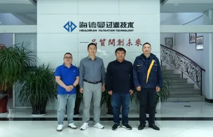 東南アジア市場共同拡大のため代理店との提携強化:マレーシア代理店がヘッドマン・フィルトレーションを訪問し、視察と交換を行う